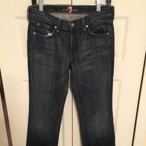 7 For All Mankind Jeans Bootcut Straight Size 31. Long.
